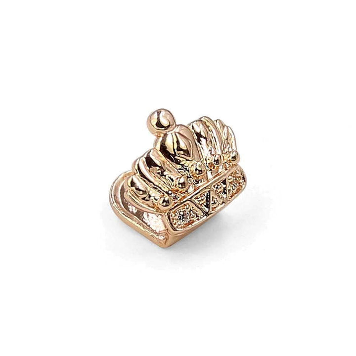 [Single Tooth] Rose Gold Crown Grill