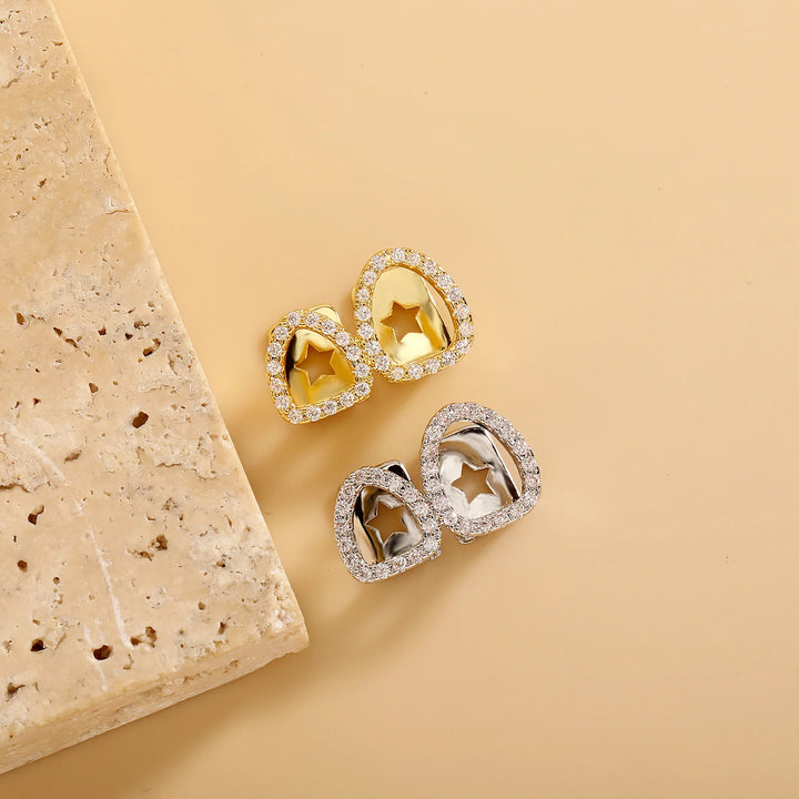 Double Icedout Hollow Grillz