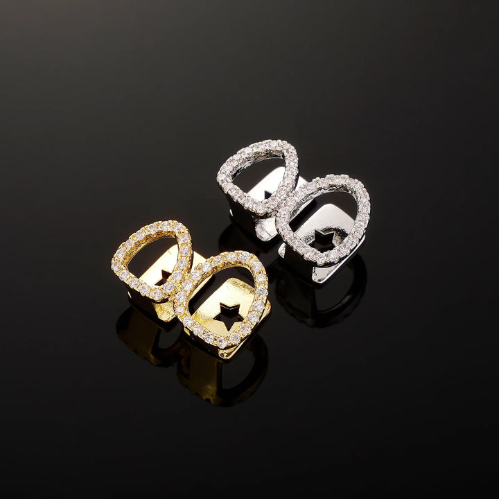 Double Icedout Hollow Grillz