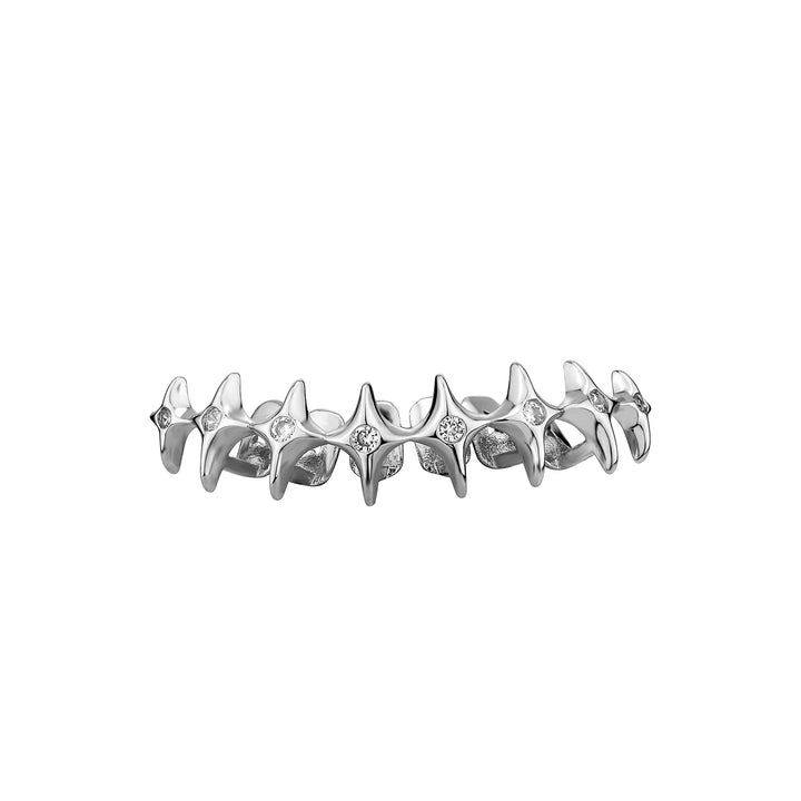 [Full Set] Multiple Row Star Grillz