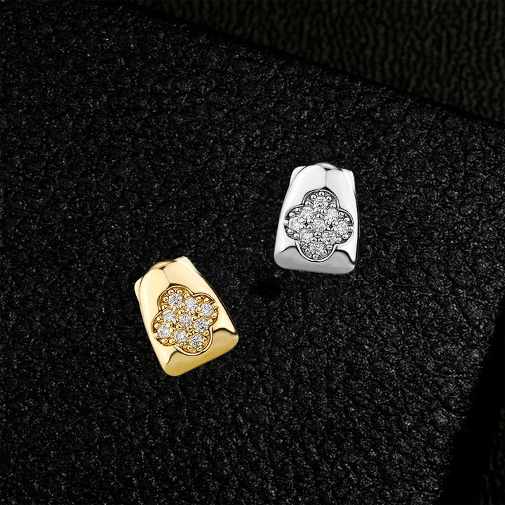 [Single] Gold Clover Grillz