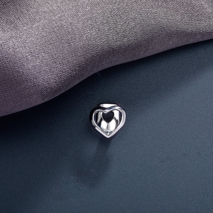 [Single[ Open Face Heart Grillz