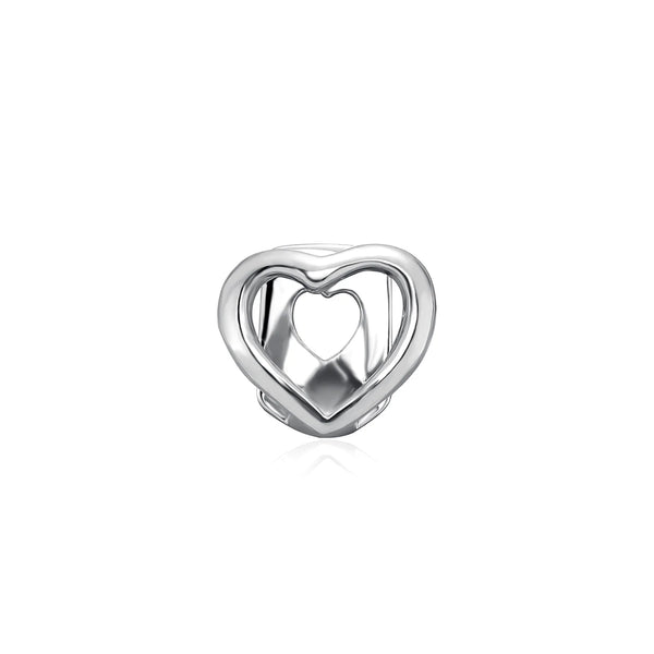 [Single[ Open Face Heart Grillz