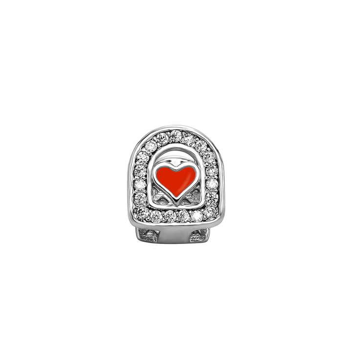 [Single] Studded Heart Grillz