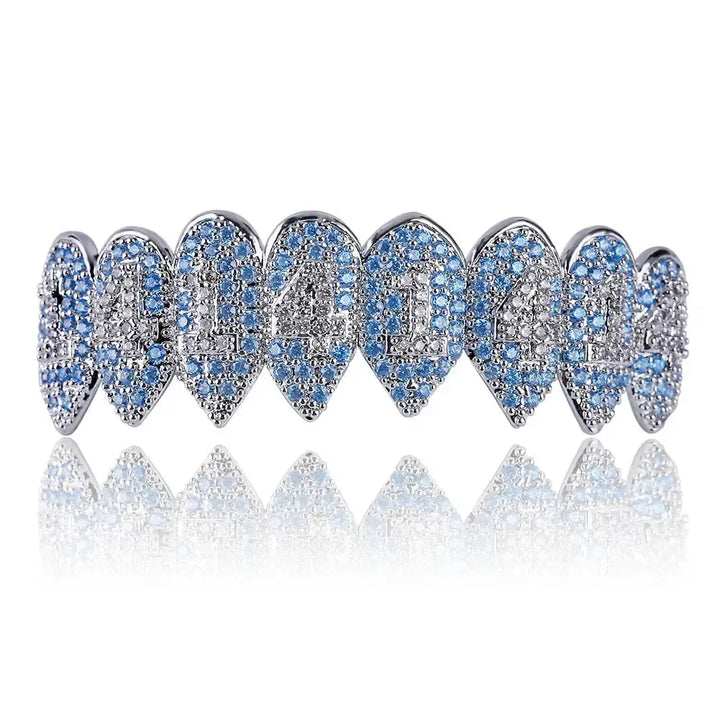 [Top and Bottom] Icedout Shark Grillz
