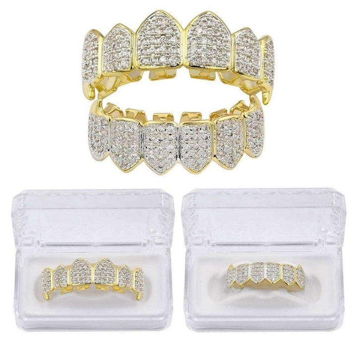 Deluxe Iced Out Vampire Grillz