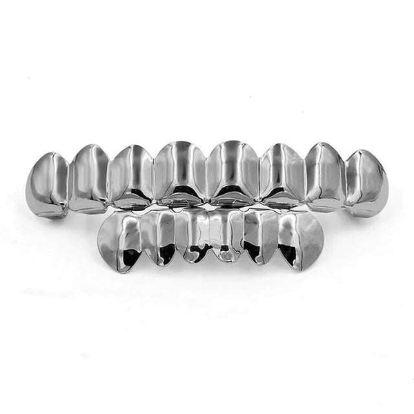 Silver Plated Grillz