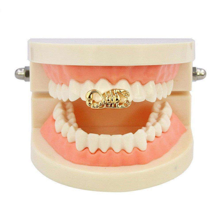 [Single Tooth] Rose Gold Scorpion Grill