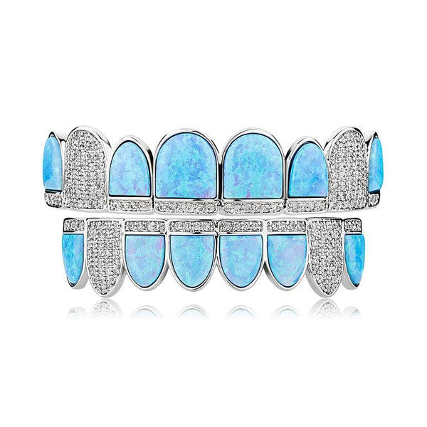 [Top And Bottom] Opal Diamond Grillz