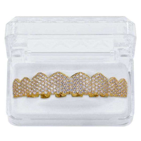 Top Iced Out Grillz Gold